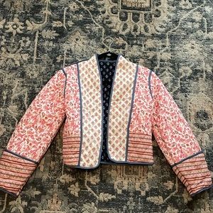 Reversible quilted jacket